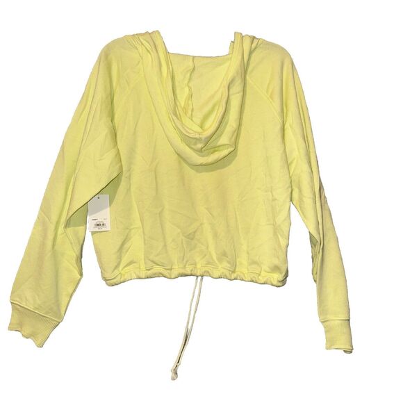 so lounge life sweatshirt soft yellow Small NWT Soft And Comfy - Picture 3 of 6